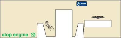 EN06008G016 Option Panel #1 with Receipt Printer