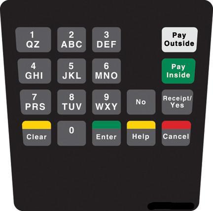 ENE1701G034 E Cim Keypad Overlay