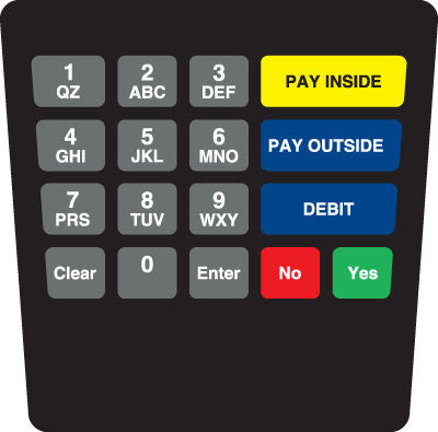 ENE1701G041 E Cim Keypad Overlay