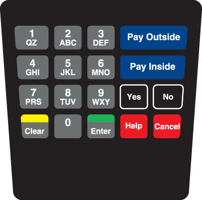 ENE1701G047 E Cim Keypad Overlay