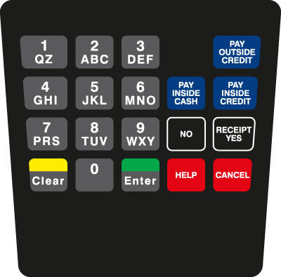 ENE1701G053 E Cim Keypad Overlay