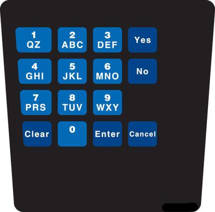 ENE1701G0G1 E Cim Keypad Overlay