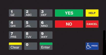 EU03004G002YN Crind Keypad Overlay