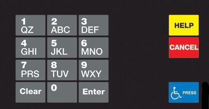 EU03004G105 Crind Keypad Overlay Diamond Shamrock
