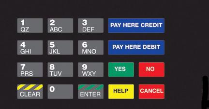 EU03004G155 Crind Keypad Overlay Sheetz