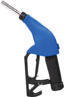 F15 3/4" Inlet Gas or Diesel Nozzle - Auto Shut Off / 2nd Valve Check