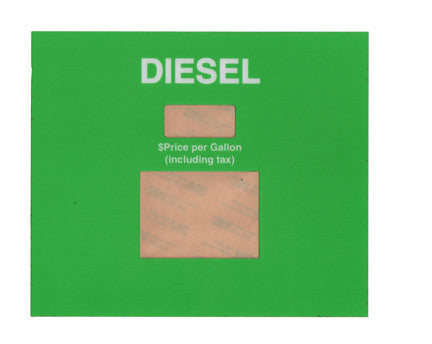 SB-186 Diesel Soda Button Overlay Green