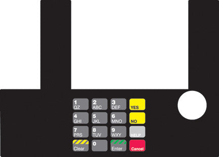 T50038-03 Infoscreen Keypad Overlay Conoco