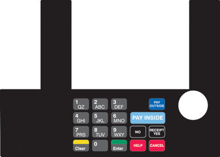 T50038-05M Infoscreen Keypad Overlay