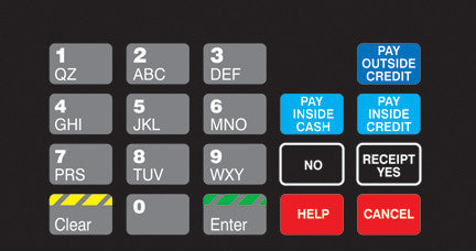 T50064-05 ADA Crind Keypad Overlay Generic