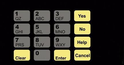 T50064-1010D ADA Crind Keypad Overlay