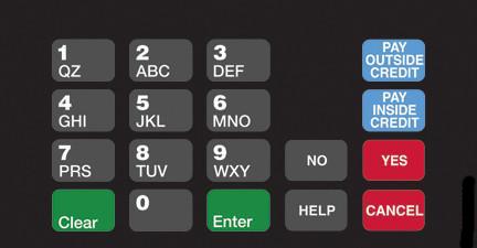 T50064-1033 ADA Crind Keypad Overlay Hess