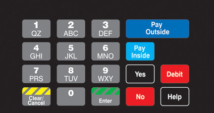 T50064-1077B ADA Crind Keypad Overlay
