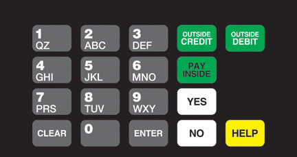 T50064-1131 ADA Crind Keypad Overlay Marathon