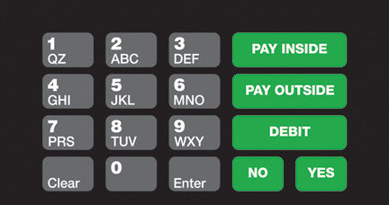 T50064-1134 ADA Crind Keypad Overlay