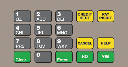 T50064-1138 ADA Crind Keypad Overlay