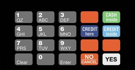 T50064-20 ADA Crind Keypad Overlay Amoco