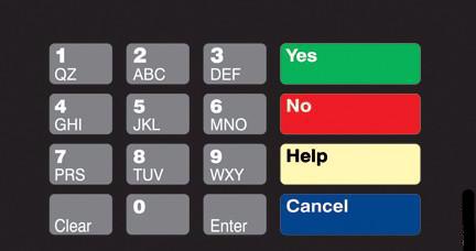 T50064-39 ADA Crind Keypad Overlay Sunoco