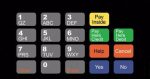 T50064-58 ADA Crind Keypad Overlay Diamond Shamrock