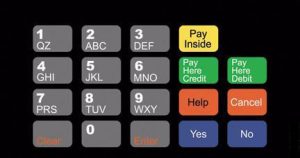 T50064-58 ADA Crind Keypad Overlay Diamond Shamrock