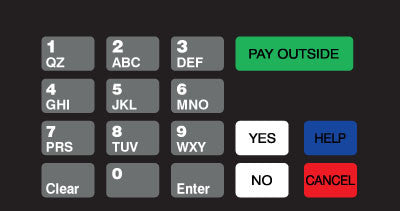 T50064-59G ADA Crind Keypad Overlay