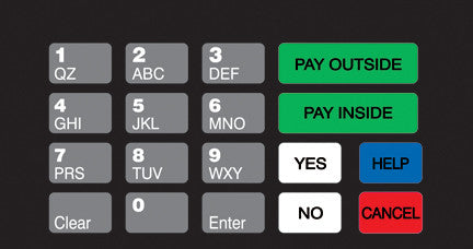 T50064-59 ADA Crind Keypad Overlay Citgo
