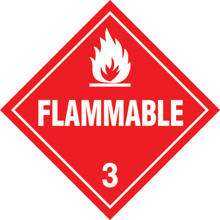 TD-24 Truck Decal - Flammable