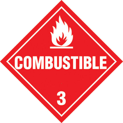 TD-34 Truck Decal - Combustible