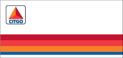 W02755-G305 Lower Door Decal - Wide Frame - Citgo