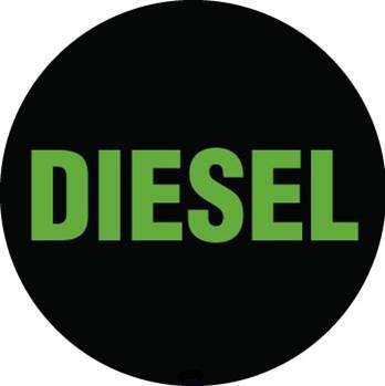 PID-1115 Diesel Large Decal 7" Circle