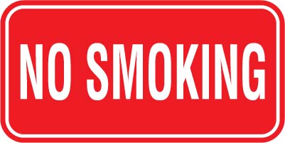 PID-12X6NSMK  12" X 6" Decal
