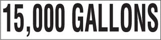 PID-15K164  16" X 4" Decal