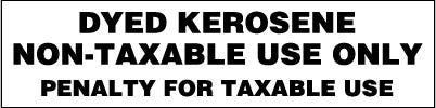PID-208L 12" x 3" Decal