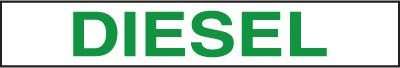 PID-2191X6 6" x 1" Decal - Diesel