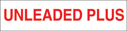 PID-228 12" x 3" Decal - Unleaded Plus