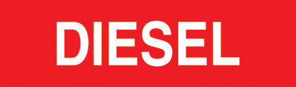 PID-314 13.5" x 4" Decal - Diesel