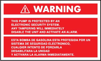 PID-APP11 Warning Decal