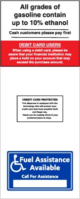 PID-CK15X6  6" x 15" Decal