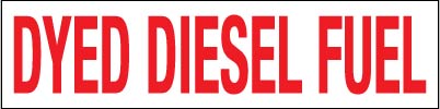 PID-DDF12X3 12" x 3" Decal