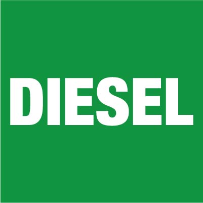PID-DIESELD  Decal 6" X 6"