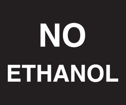 PID-E1 3" X 2.5" No Ethanol Decal