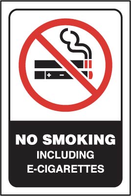 PID-ECIGNSMK 4" x 6" Decal