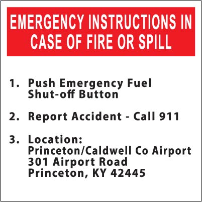 PID-EMIN42445 16" x 16" Decal