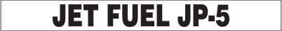 PID-JP5 Decal - Jet Fuel - 36" X 4"