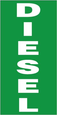 PID-MO-DIESEL  Decal - 8" x 16"