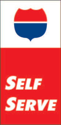 PID-SELFSS 11.5" x 23.25" Decal - Self Serve
