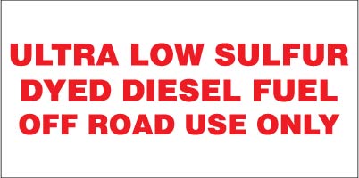 PID-ULSDDF 24" x 12" Decal - ULS