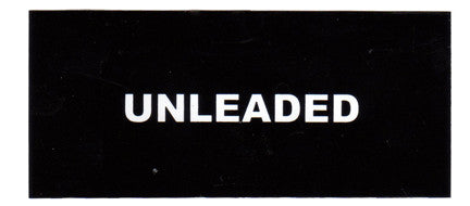 PID-UL 4" x 1.75" Decal - Unleaded