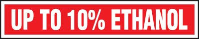 PID-UP10ETH1X5 Ethanol Decal 5" x 1"