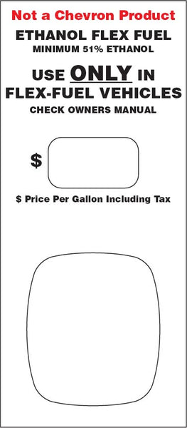 PIO-NCPEFF  3.5" x 8" Decal